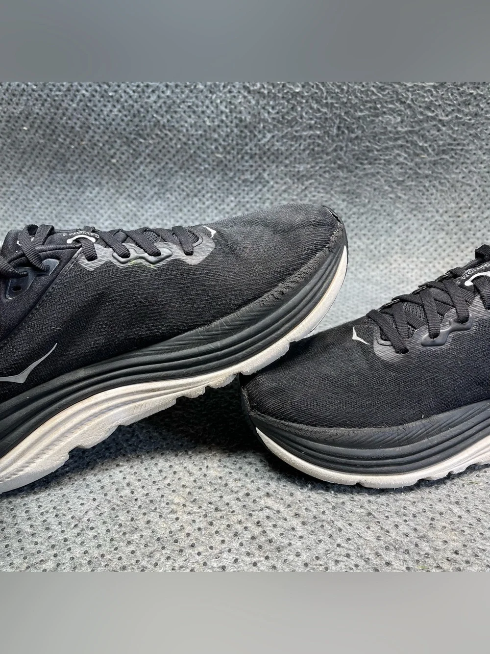 Hoka One One Gaviota 5 Black Running Shoes Size 9 Men’s